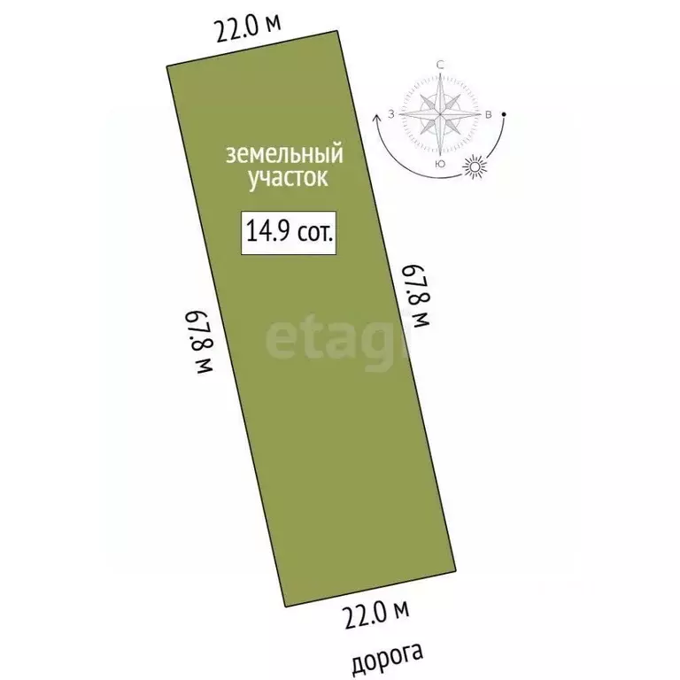 Участок в Свердловская область, Слободо-Туринский район, ... - Фото 2