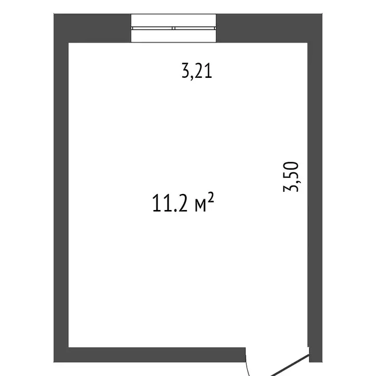 1к в -комнатной квартире (12.8 м) - Фото 1