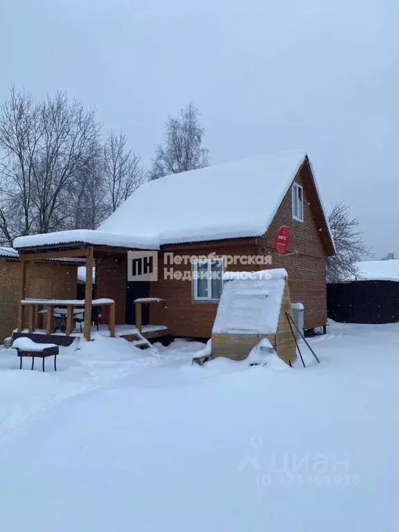 Дом в Ленинградская область, Кировское городское поселение, Грибное ... - Фото 1