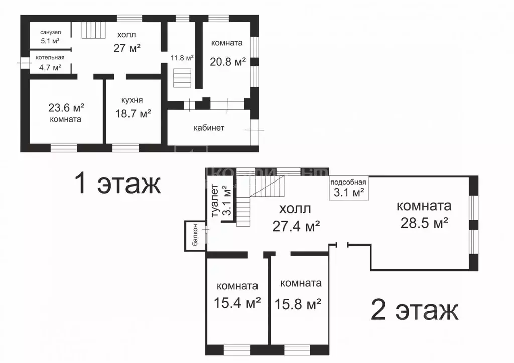 Коттедж в Владимирская область, Меленки Молодежная ул. (205 м) - Фото 2