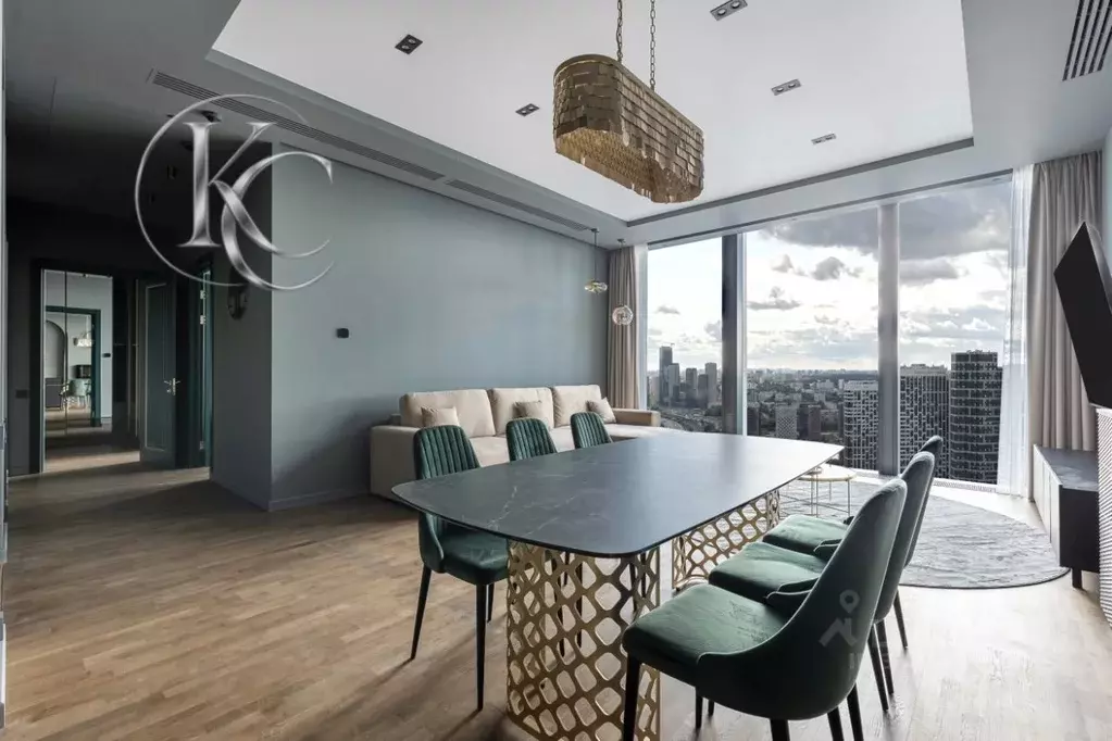 3-к кв. Москва 1-й Красногвардейский проезд, 22с1 (119.4 м) - Фото 2