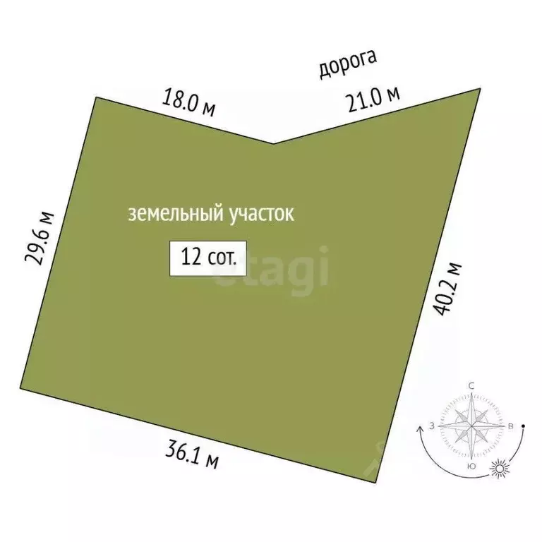Участок в Тюменская область, Нижнетавдинский муниципальный округ, д. ... - Фото 2