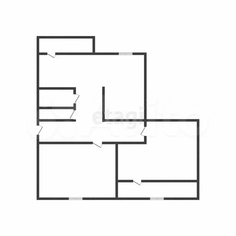 3-к. квартира, 60 м, 5/5 эт. - Фото 0