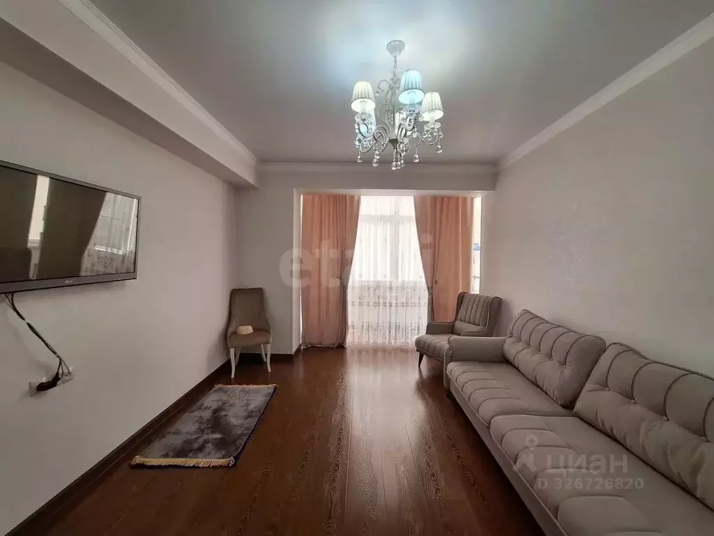 2-к кв. Ингушетия, Магас ул. Хаджи-Бикара Муталиева (82.0 м) - Фото 1