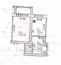 1-к кв. Марий Эл, Йошкар-Ола Ленинский просп., 73 (47.4 м) - Фото 2