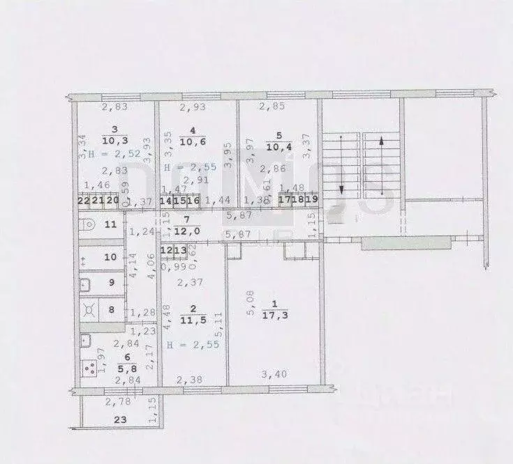Комната, 11.4 м - Фото 0