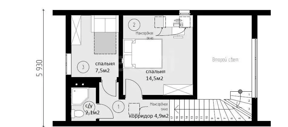 Дом в Московская область, городской округ Истра, дачный посёлок 2х2, 2 ... - Фото 1