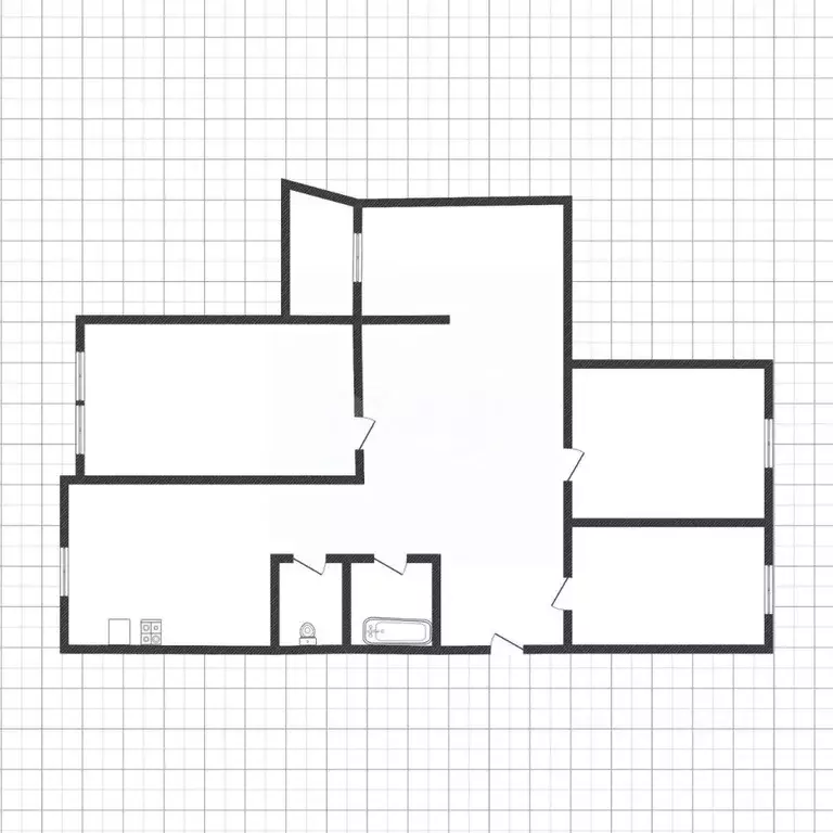 4-к кв. Белгородская область, Белгород ул. Белгородского полка, 34 ... - Фото 2