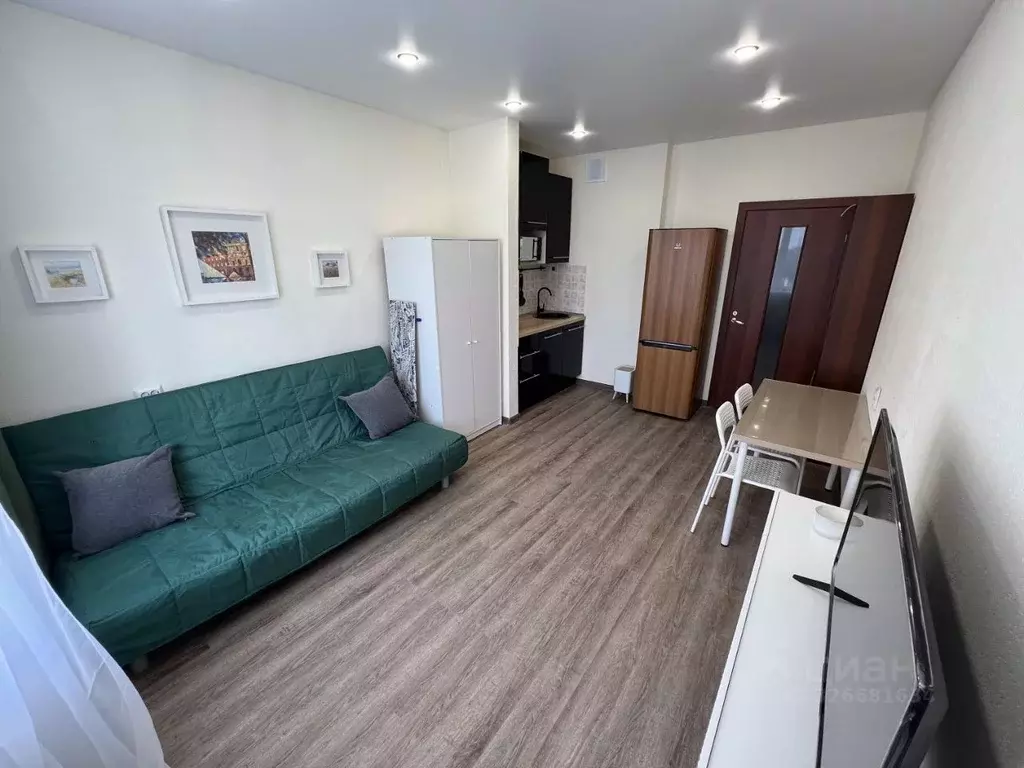 Студия Новосибирская область, Новосибирск ул. Тюленина, 26/2 (24.0 м) - Фото 1