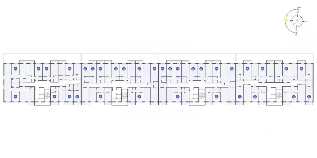 2-к кв. Новосибирская область, Новосибирск ул. Забалуева, 69 (46.87 м) - Фото 1