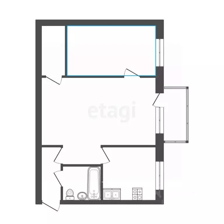 2-к кв. Камчатский край, Петропавловск-Камчатский Советская ул., 48 ... - Фото 1