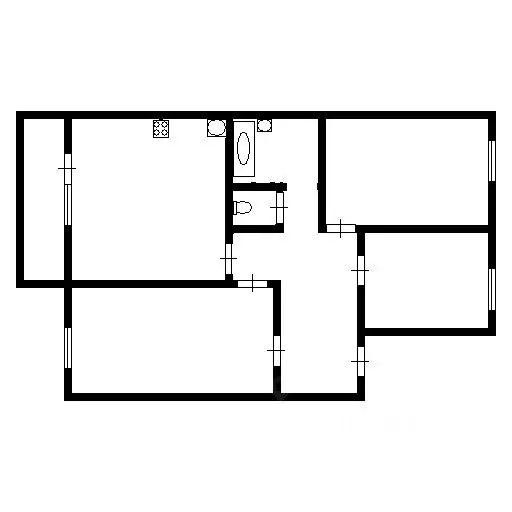 3-к кв. Омская область, Омск ул. Ватутина, 24 (87.0 м) - Фото 1