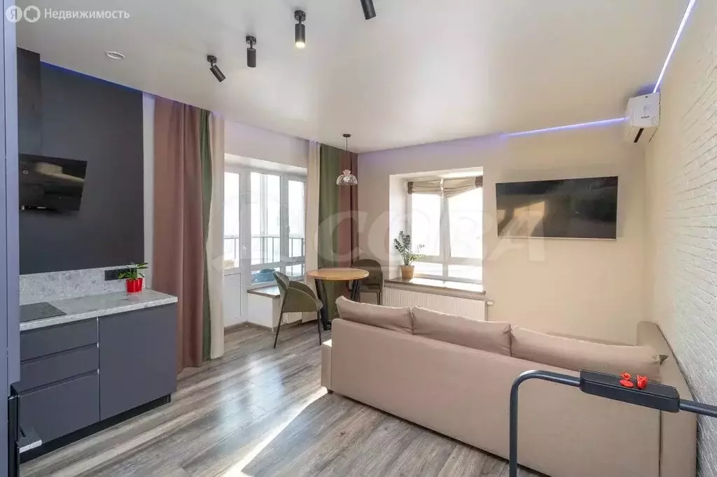 Квартира-студия: Тюмень, улица Дружбы, 73к4 (29.8 м) - Фото 1