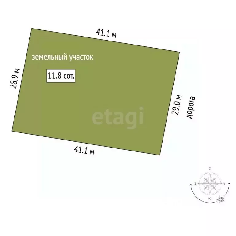 Участок в Башкортостан, Аургазинский район, с. Толбазы ул. 8 марта ... - Фото 2