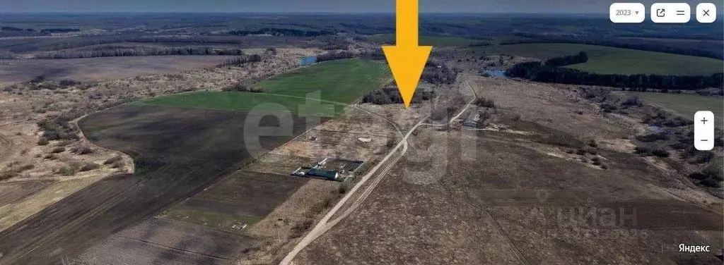 Участок в Орловская область, Орловский муниципальный округ, д. Глазово ... - Фото 1