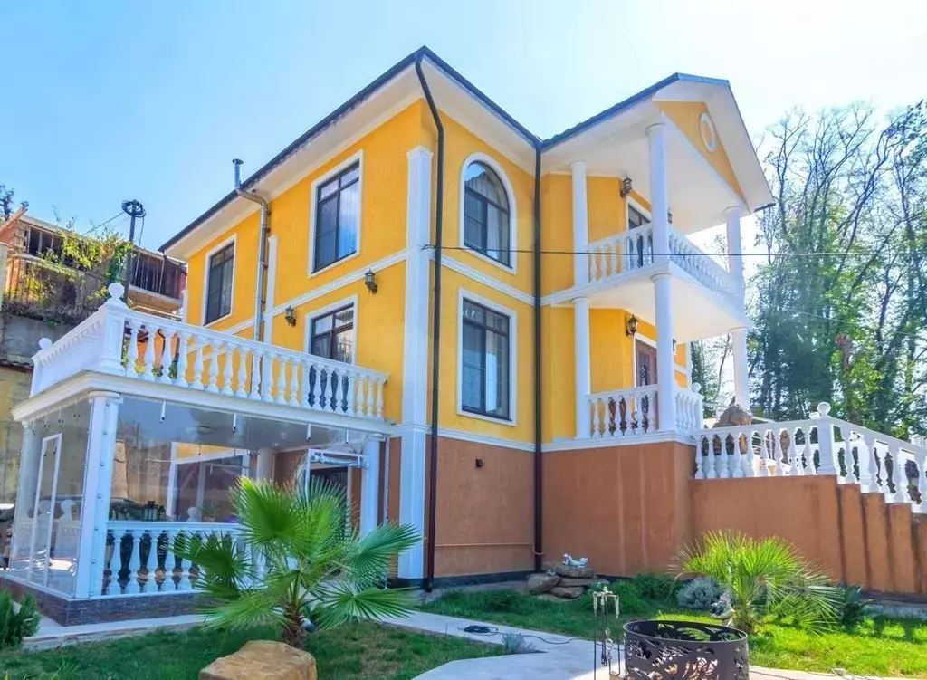 Дом в Краснодарский край, Сочи Малый Ахун мкр,  (420 м) - Фото 1