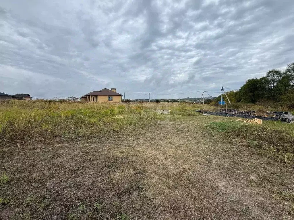 Участок в Курская область, Курский район, Моковский сельсовет, д. 1-я ... - Фото 1