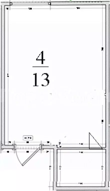 Студия Москва Стрелецкая ул., 6 (13.0 м) - Фото 1