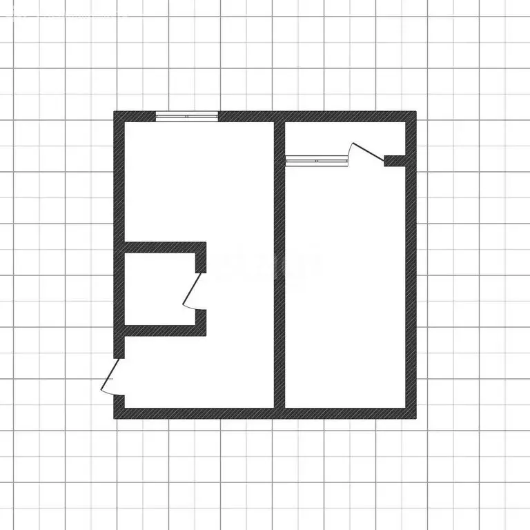 1-комнатная квартира: Абакан, Пирятинская улица, 25 (31 м) - Фото 1