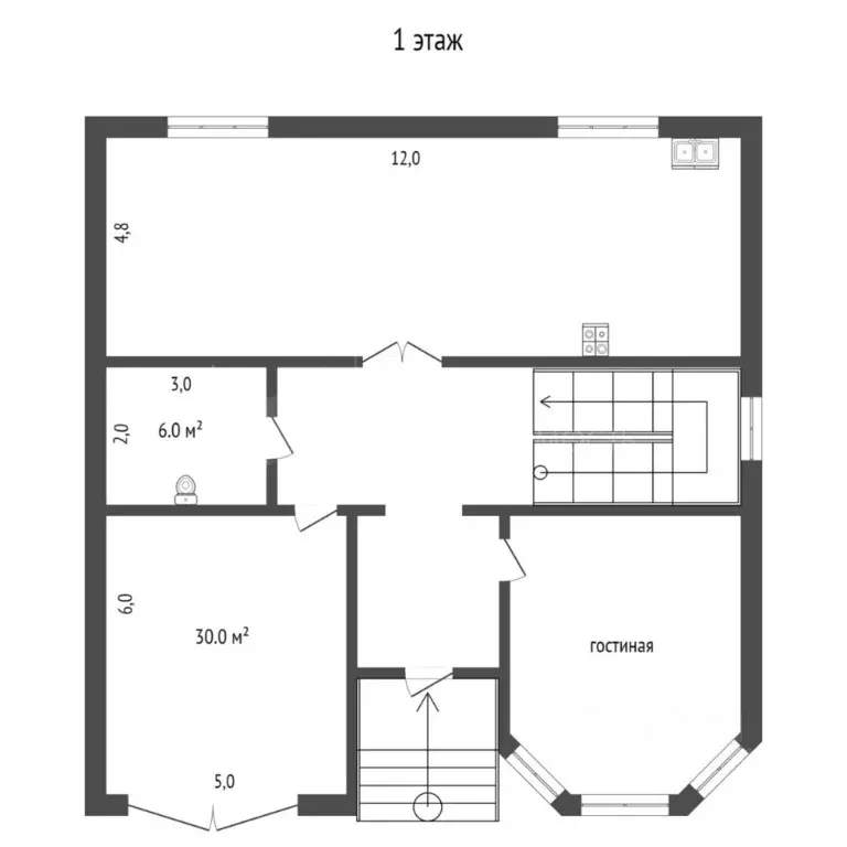 Коттедж в Тюменская область, Тюменский муниципальный округ, д. ... - Фото 2