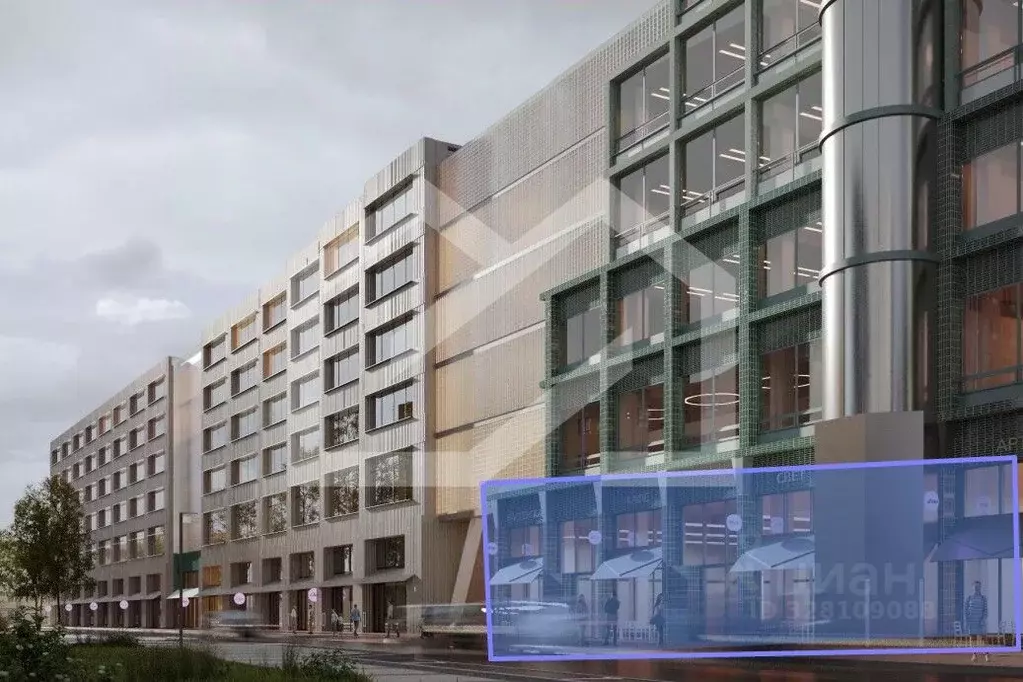 Помещение свободного назначения в Москва Складочная ул., 6С36 (126 м) - Фото 1