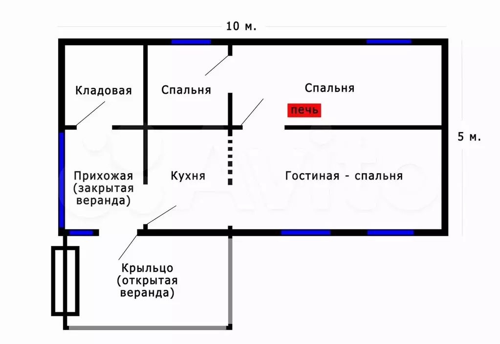 Дача 52 м на участке 6 сот. - Фото 0