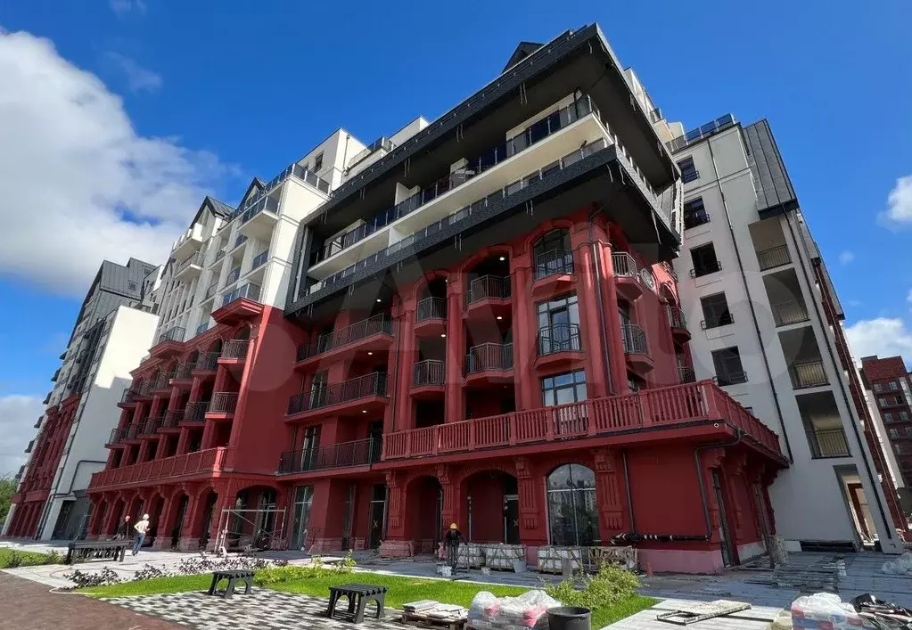 1-к. квартира, 61,4 м, 7/11 эт. - Фото 0