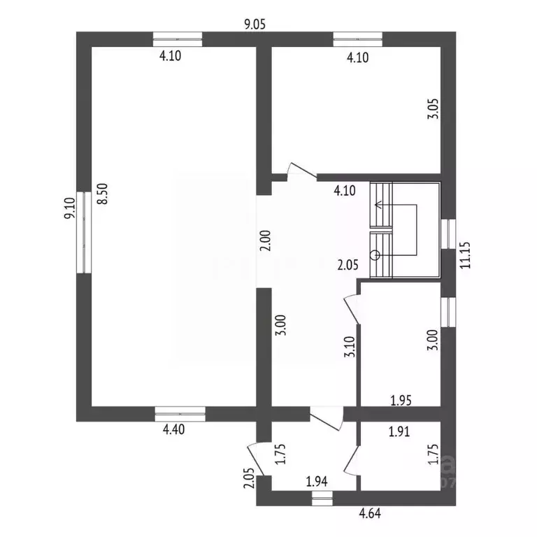 Дом в Ленинградская область, Гатчинский муниципальный округ, пос. ... - Фото 1