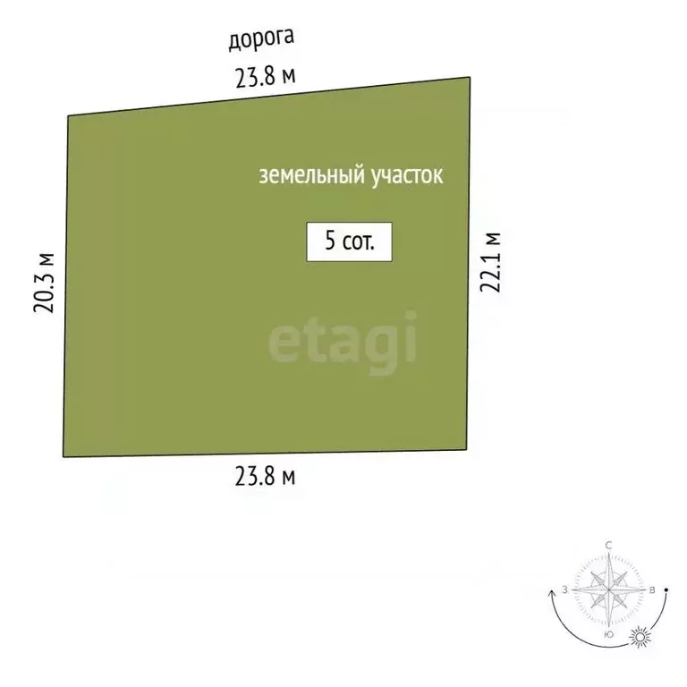 Участок в Ростовская область, Ростов-на-Дону ул. Кутузова (5.0 сот.) - Фото 2