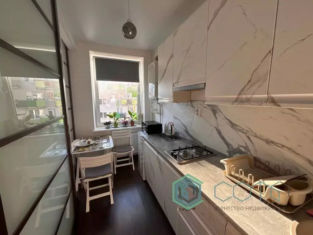 Студия Калининградская область, Светлогорск Яблоневая ул., 20 (22.0 м) - Фото 2