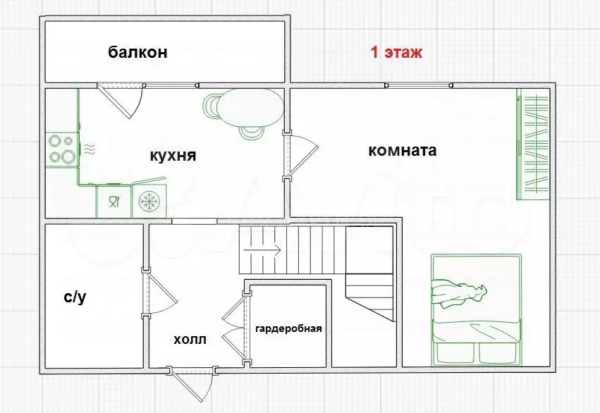 3-к. квартира, 75 м, 3/4 эт. - Фото 0