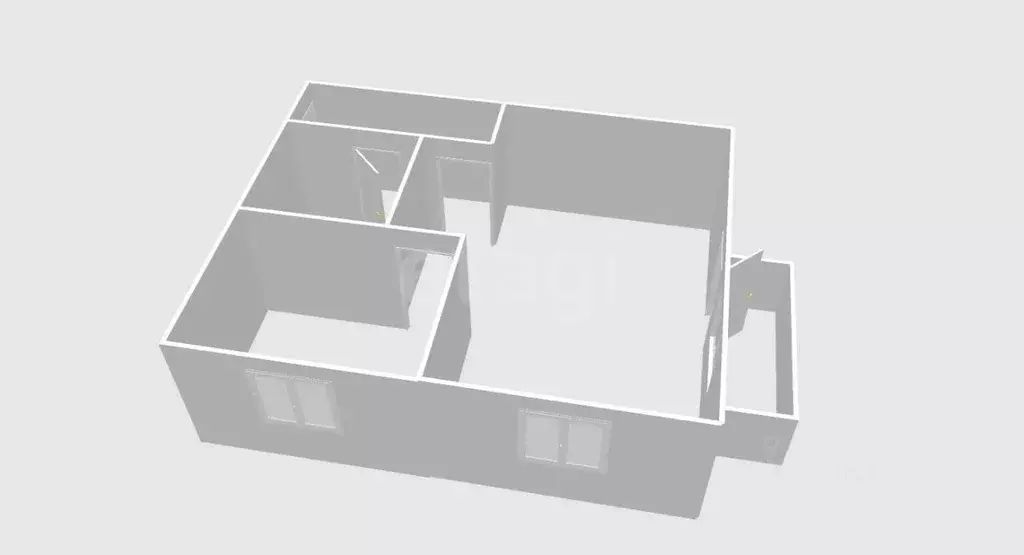 1-к кв. Сахалинская область, Южно-Сахалинск Луговое п/р, 2-я ... - Фото 2