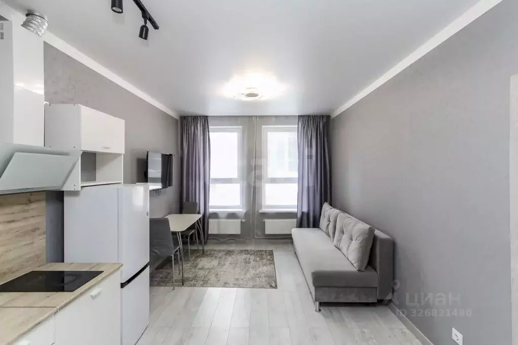 1-к кв. Тюменская область, Тюмень ул. Пожарных и Спасателей, 14 (41.6 ... - Фото 1