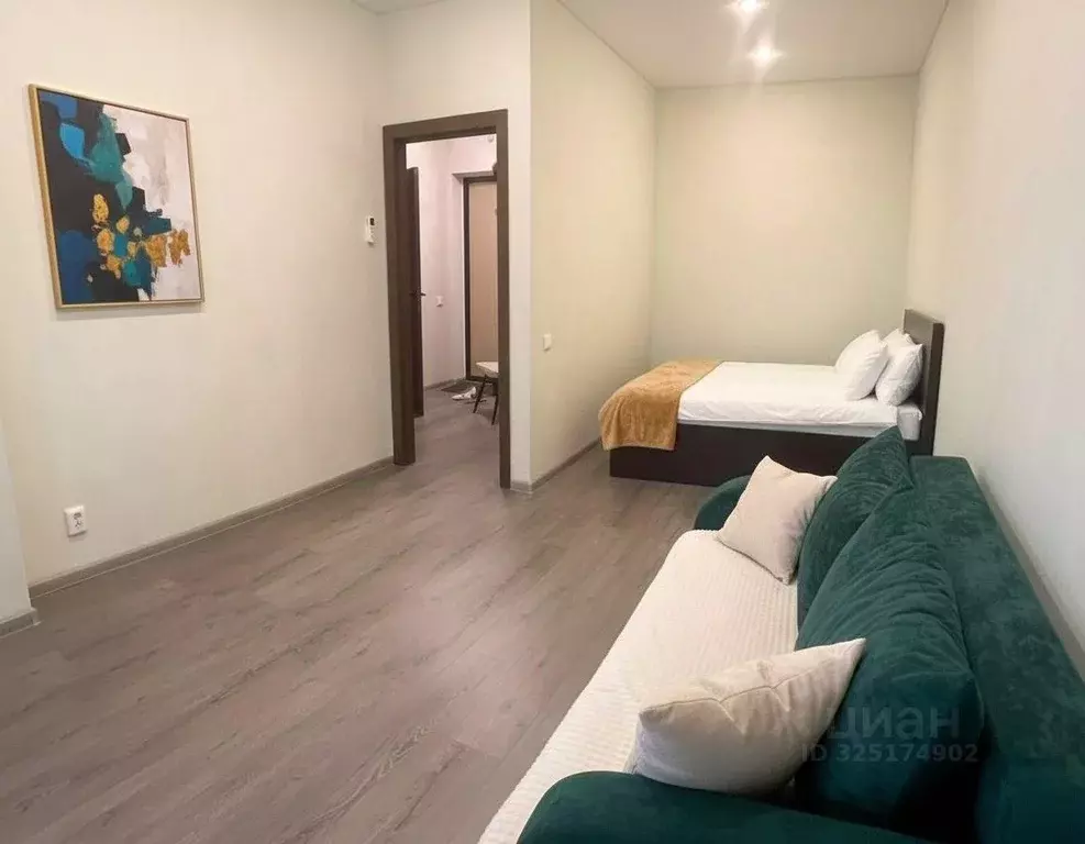 1-к кв. Татарстан, Казань ул. Александра Курынова, 10к1 (35.0 м) - Фото 2