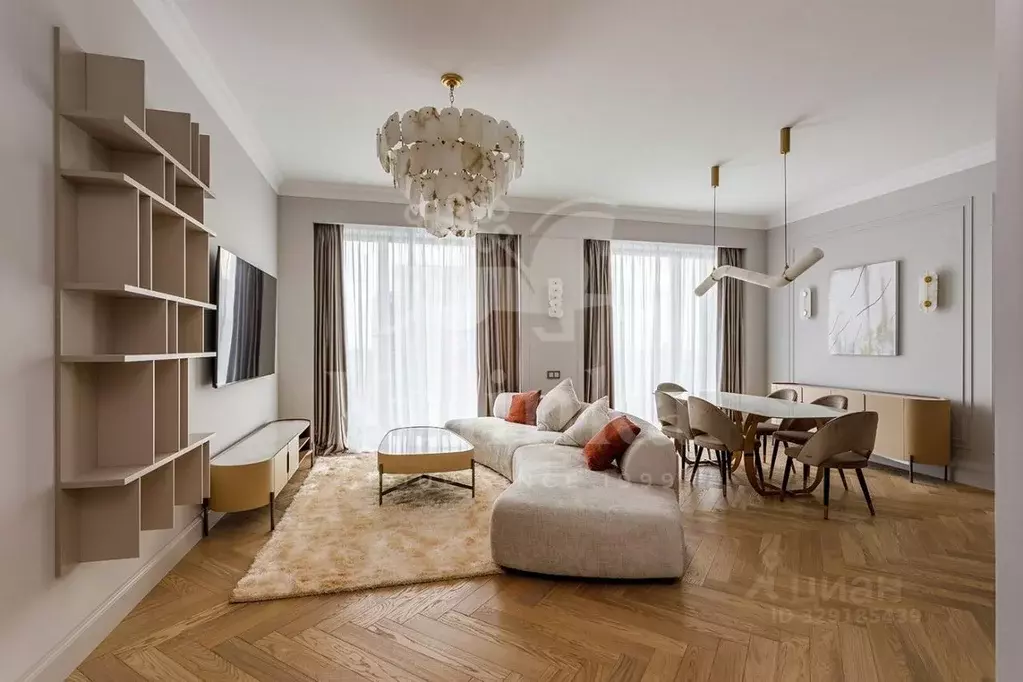 4-к кв. Москва Ленинградский просп., 37/3 (131.8 м) - Фото 1