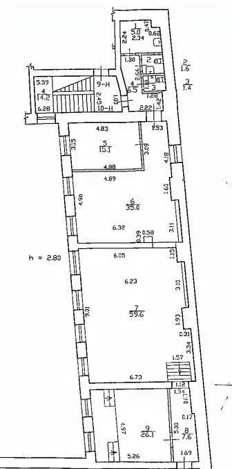 Офис в Санкт-Петербург Большая Морская ул., 57 (158 м) - Фото 1