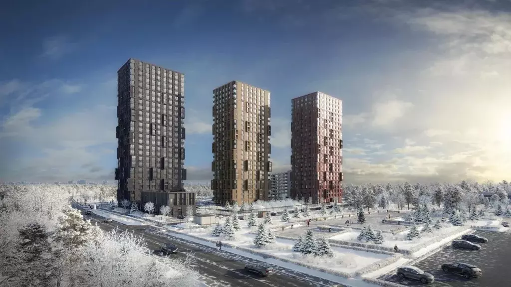 1-к кв. Московская область, Мытищи Перловка мкр, Долина Яузы жилой ... - Фото 2