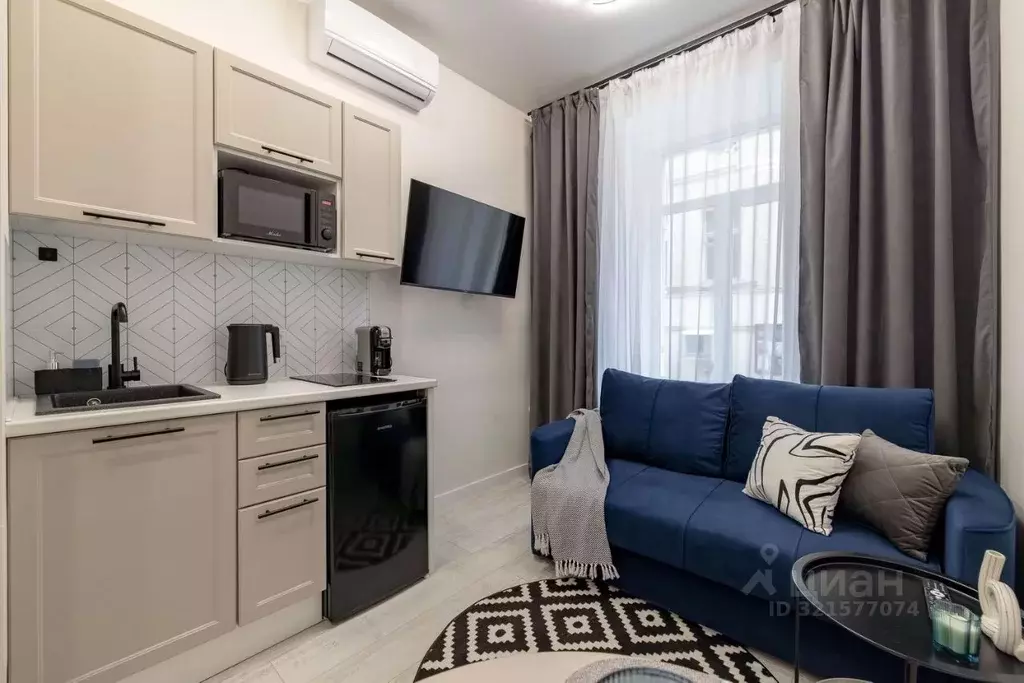 Студия Москва ул. Петровка, 17С4 (15.0 м) - Фото 0