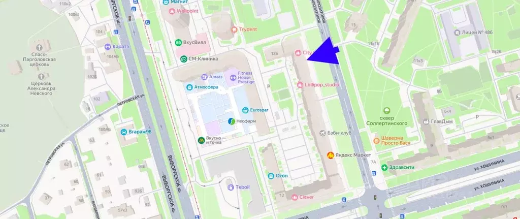 1-к кв. Санкт-Петербург ул. Композиторов, 12Б (38.4 м) - Фото 1