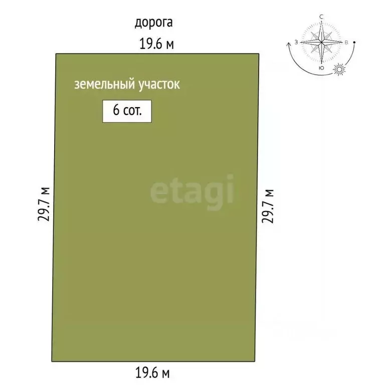 Участок в Ростовская область, Аксайский район, Щепкинское с/пос, пос. ... - Фото 1