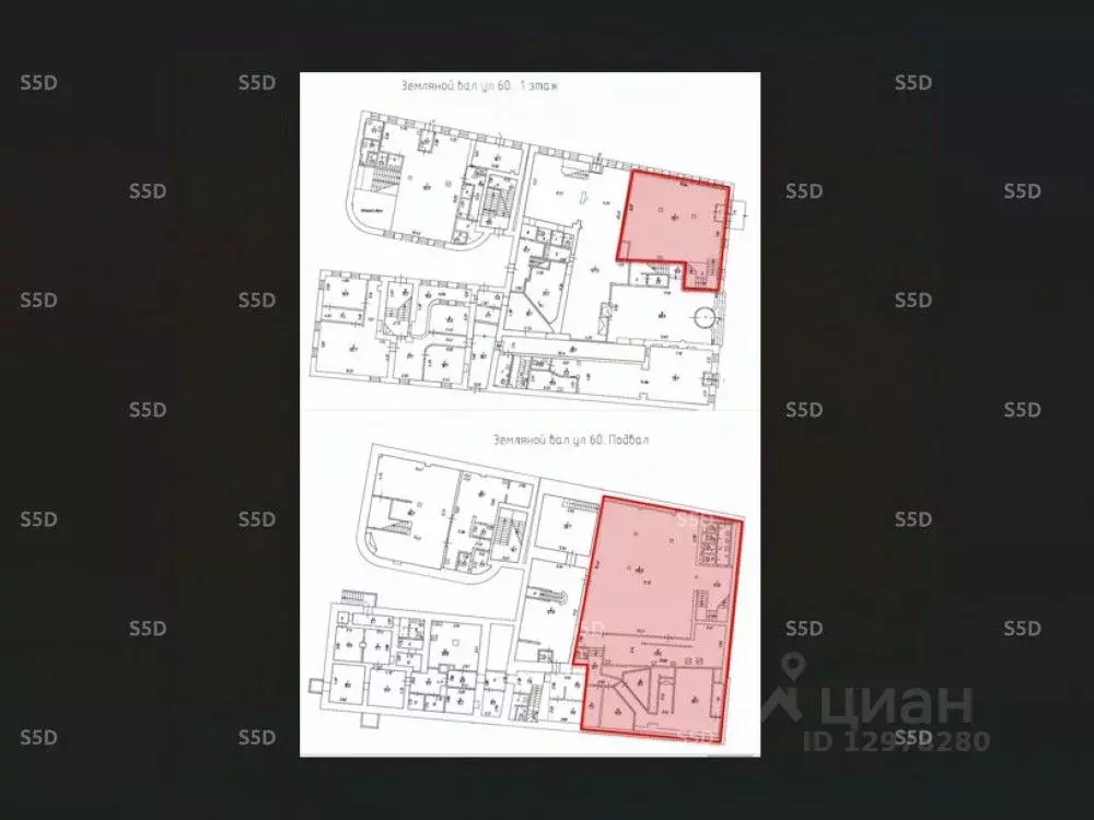 Помещение свободного назначения в Москва Николоямская ул., 28/60 (452 ... - Фото 2