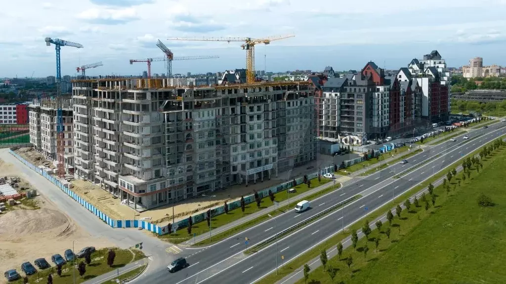 1-к. квартира, 61,4 м, 7/10 эт. - Фото 0