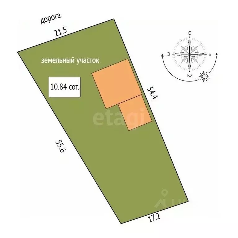 Дом в Крым, Первомайское пгт ул. Рабочая, 19 (92 м) - Фото 2