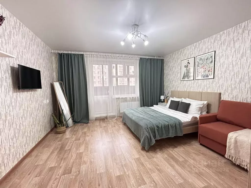 1-к кв. Красноярский край, Красноярск Северный мкр, пер. ... - Фото 2