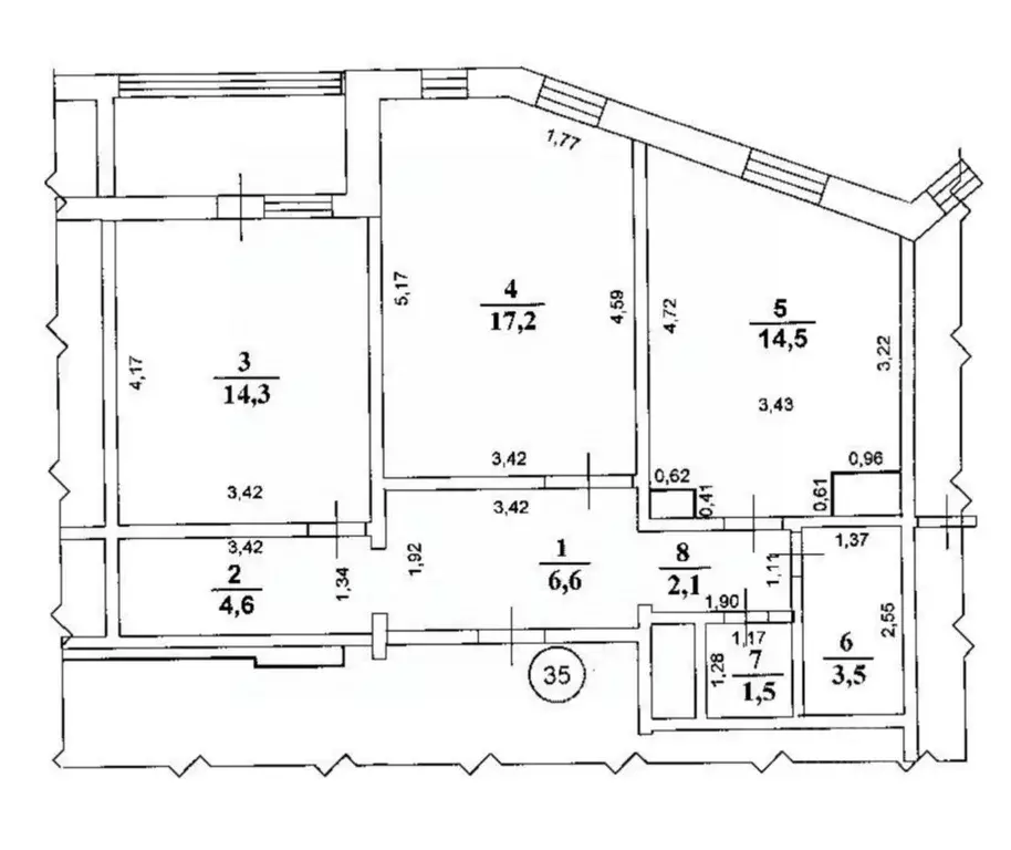 2-к кв. Нижегородская область, Нижний Новгород ул. Богдановича, 6 ... - Фото 1