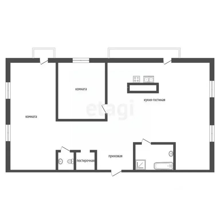 2-к кв. Владимирская область, Муром ул. Ленина, 53 (114.0 м) - Фото 2