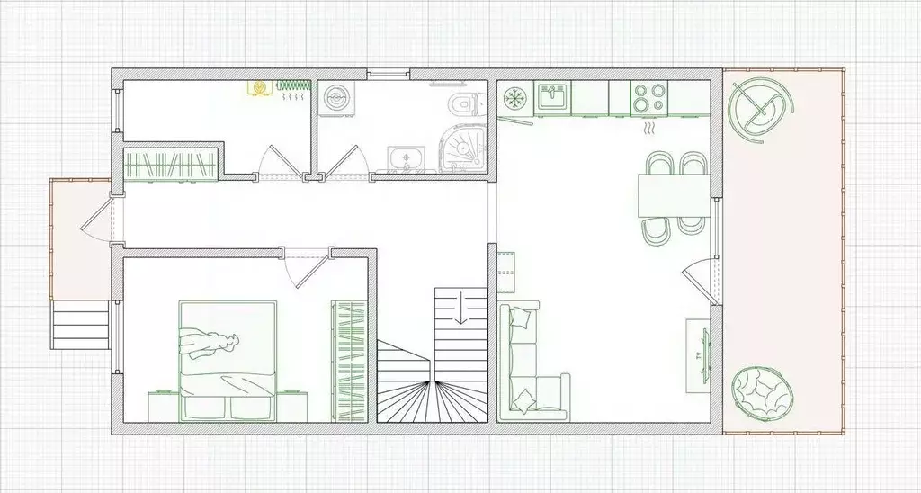 Дом в Томская область, Томский район, с. Корнилово, Красная горка 2 ... - Фото 2