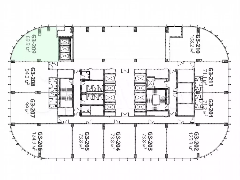 Продам офисное помещение, 89.9 м - Фото 0