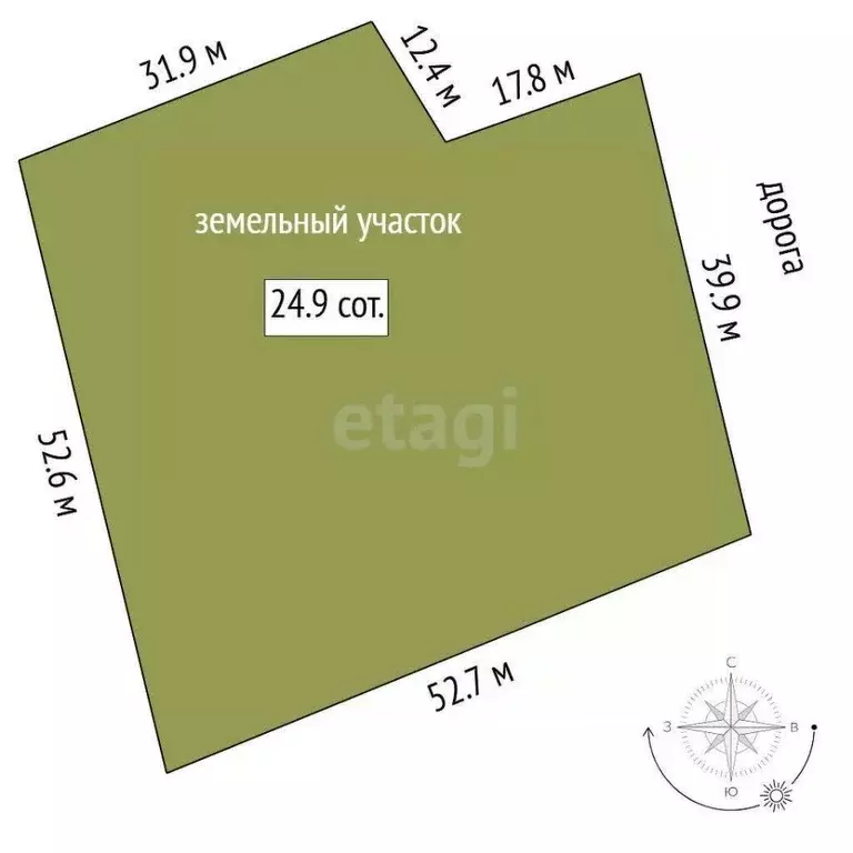 Участок в Свердловская область, Слободо-Туринский район, ... - Фото 2