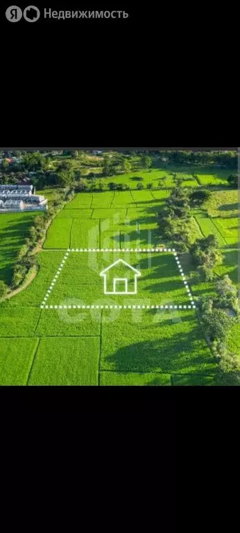 Участок в село Новая Усмань, Ольховая улица (6.5 м) - Фото 1